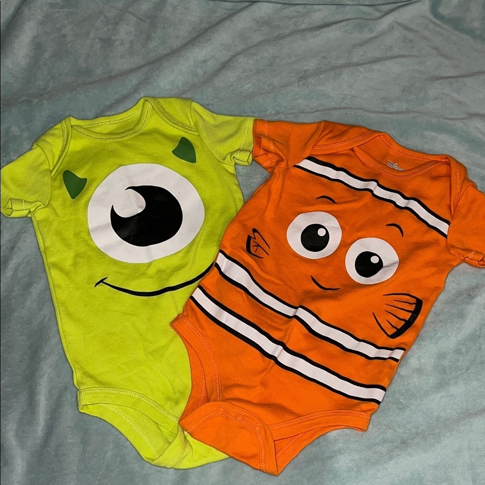 Disney Nemo and Mike Wazowski & Toy Story Baby with Character Design